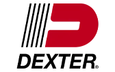 dexter logo truck parts and auto parts logo